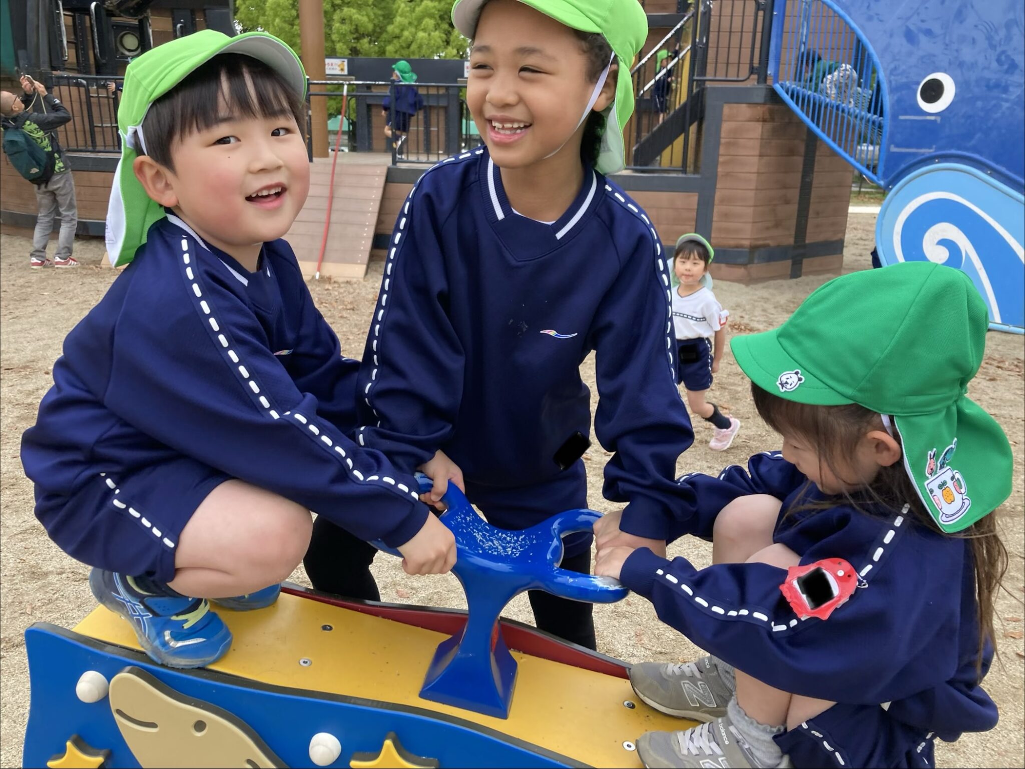 春の遠足🌸（年長組） - 園のできごと | 追手門学院幼稚園
